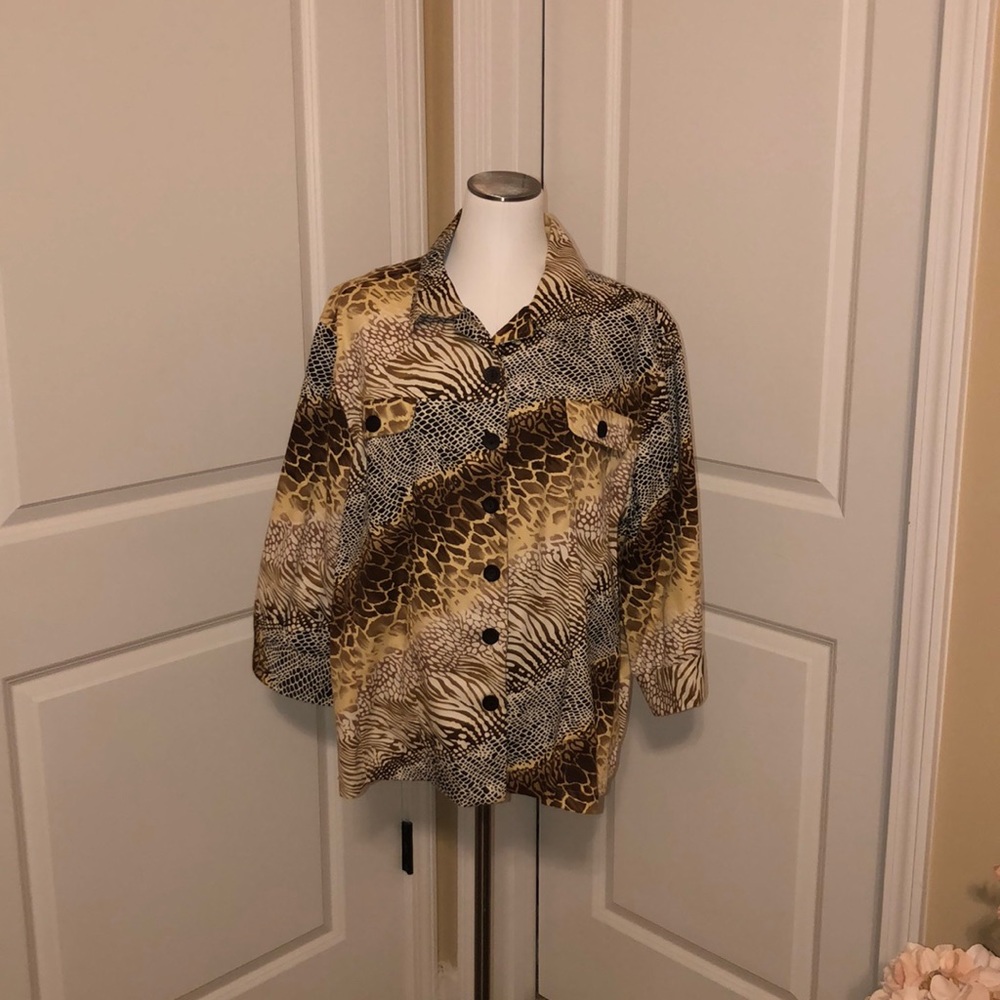 Animal Print Jacket